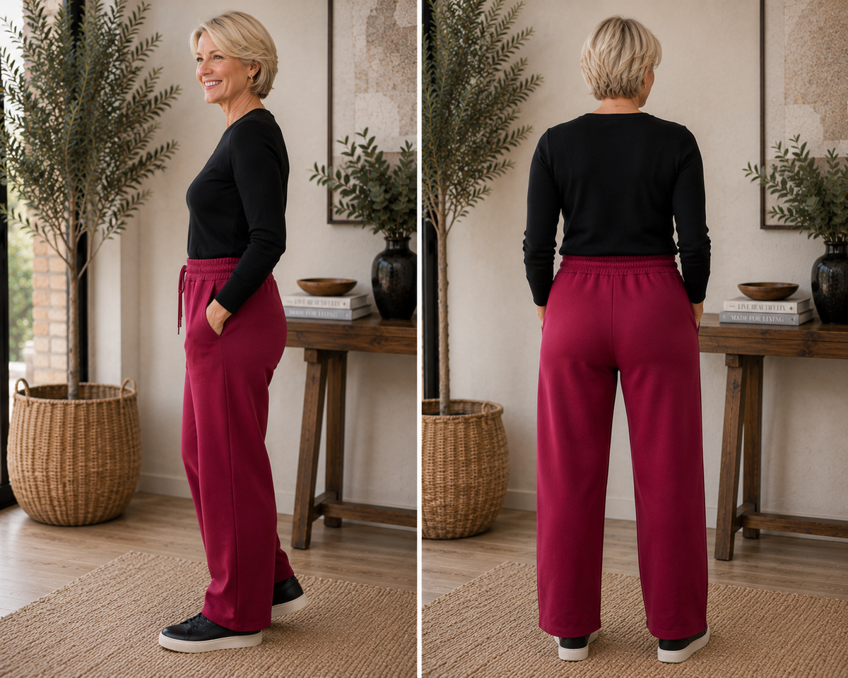 Relaxed Barrel Leg Trouser