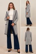 Longline Hooded Cardigan