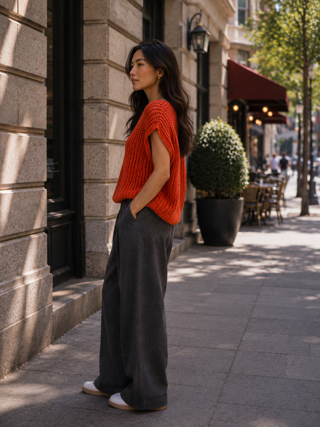 Chunky Sleeveless Jumper