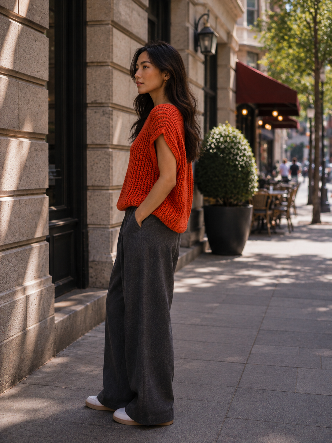 Chunky Sleeveless Jumper