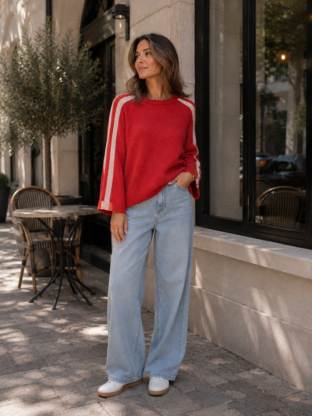 Stripe Detail Jumper