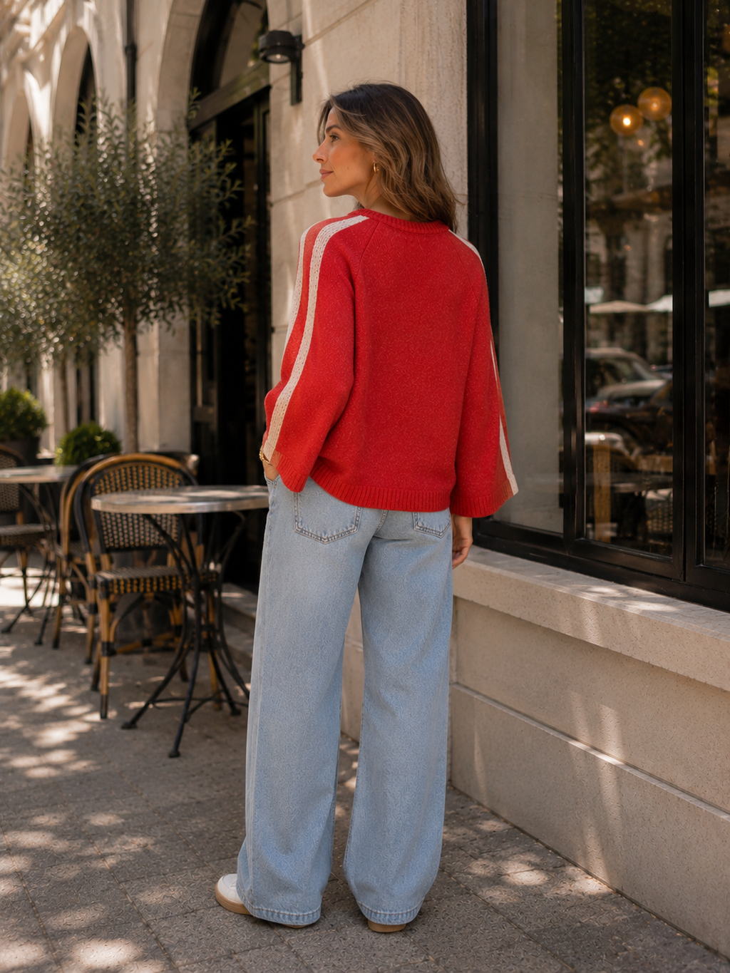 Stripe Detail Jumper