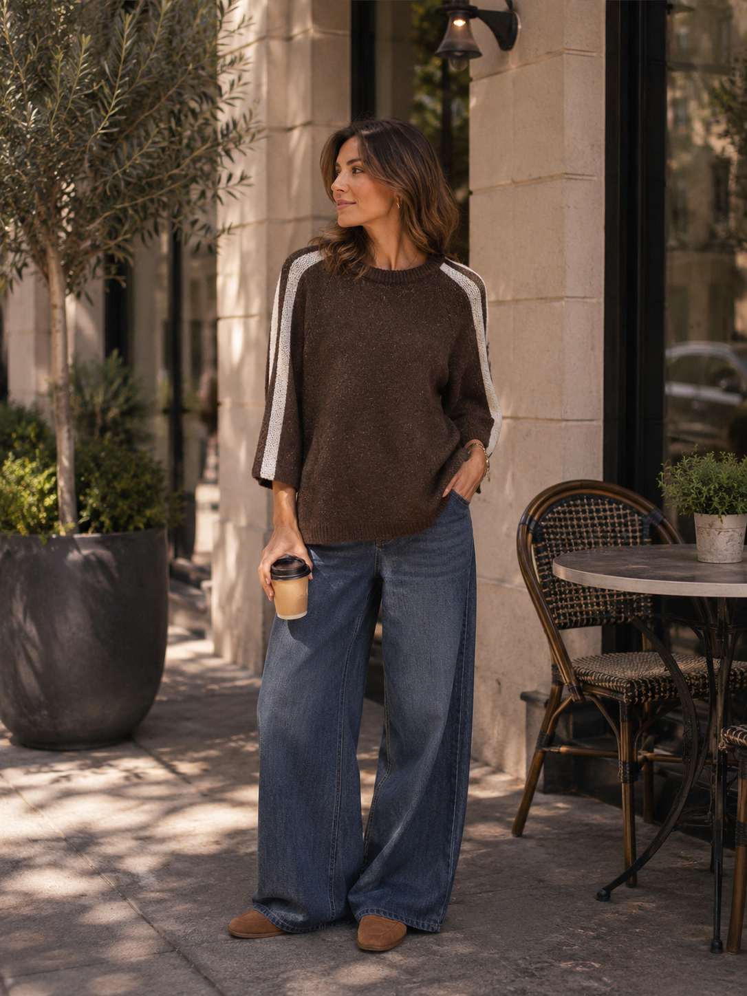 Stripe Detail Jumper