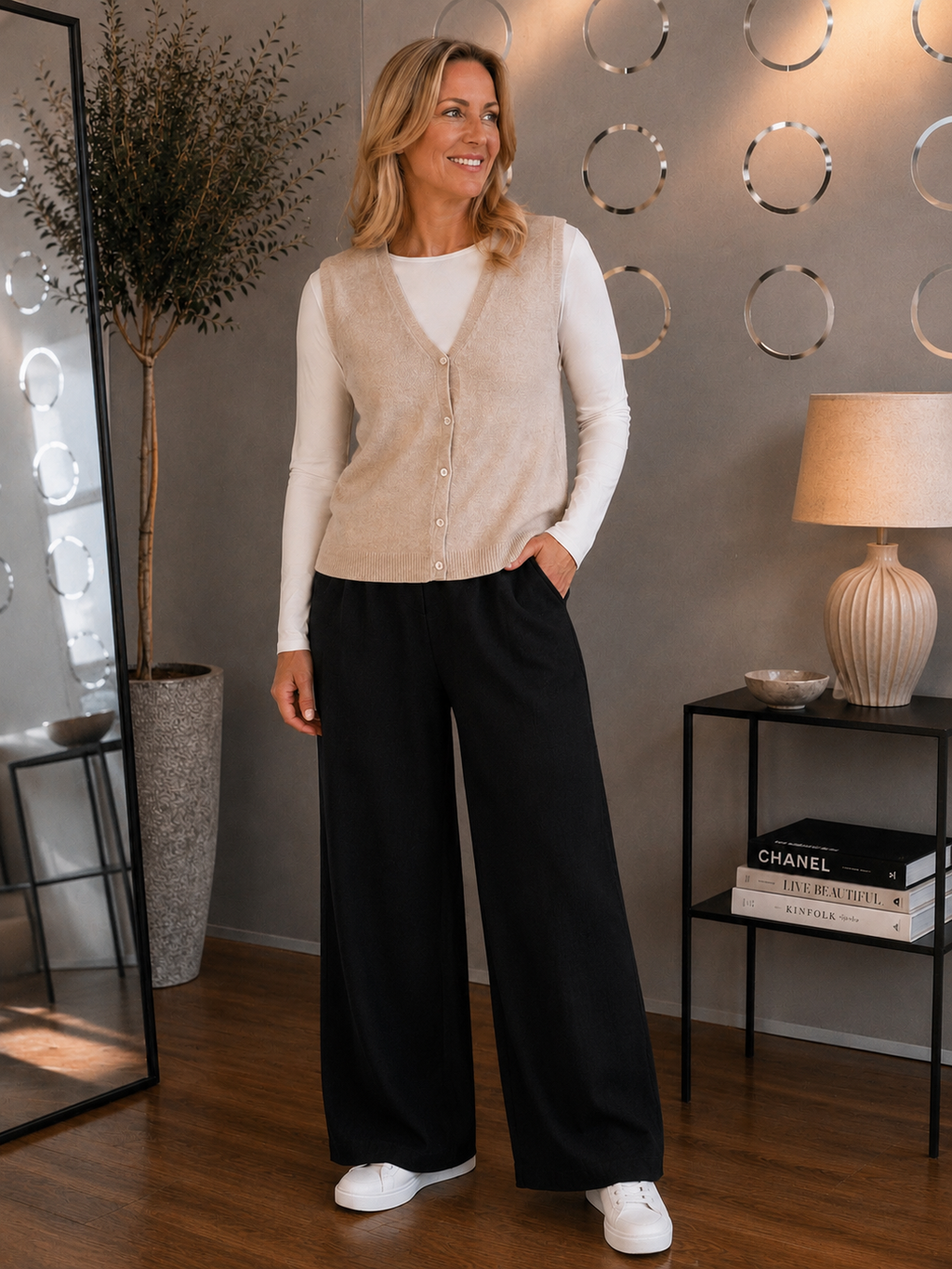 Fine Knit Waistcoat