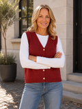 Fine Knit Waistcoat
