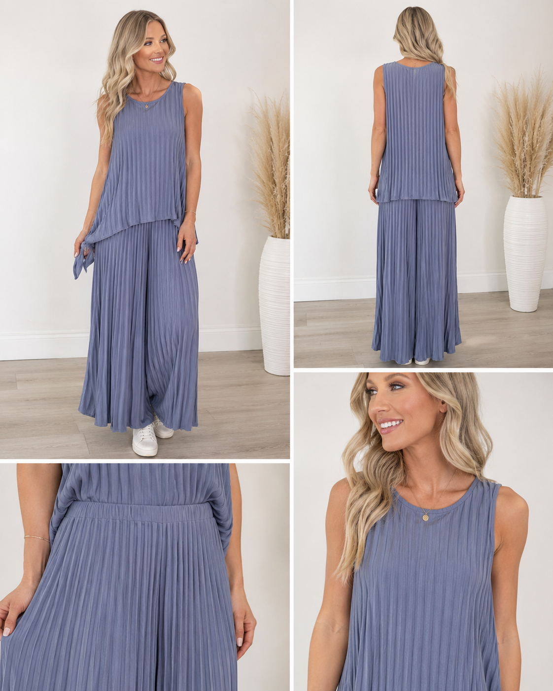 Pleated Trouser/Top Co-ord