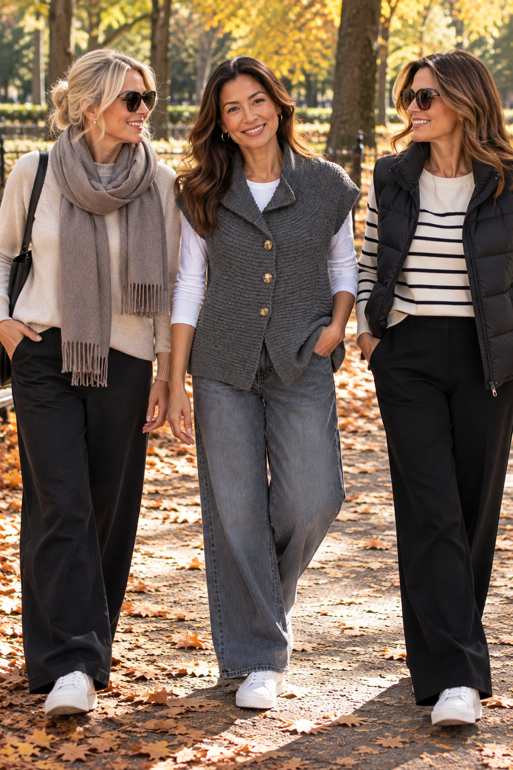 Knitted Button Up Gilet