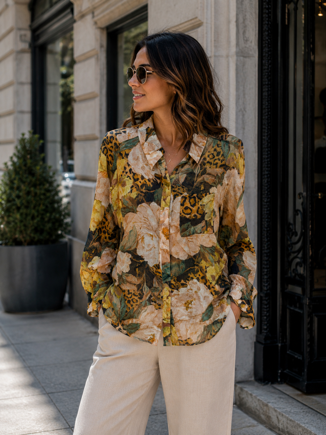 NEW IN! Jungle Bloom Shirt