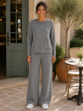 Ribbed Casual Pants