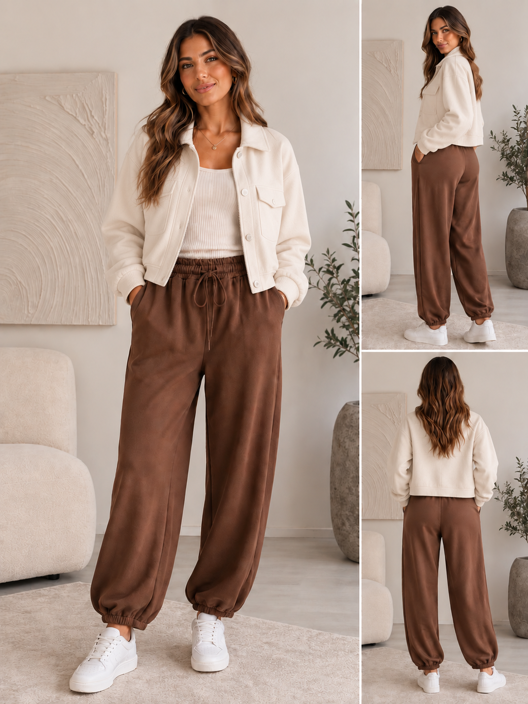 Bubble Hem Trousers