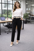 Textured Tailored Trousers