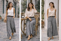 Abstract Pocket Trouser with Belt