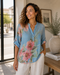 Pastel Flower Pattern Top