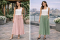 Flowy Maxi Skirt with Pockets
